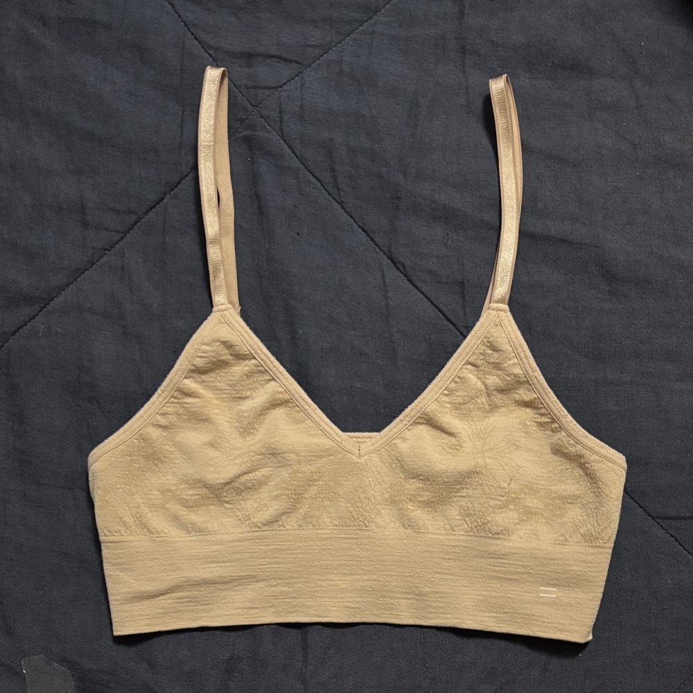 Branwyn Essential Bralette in Light Nude size small
